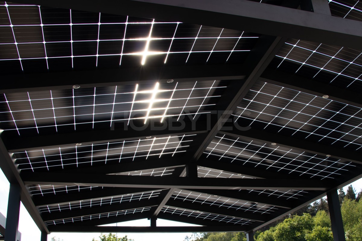 Wiata Samochodowa Z Aluminium Solar Energo X M Z Fotowoltaik Kw